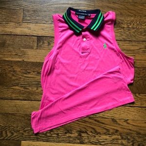 Ralph Lauren Golf Sleeveless Stretch Pink (Size - Medium)
